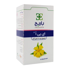 کپسول نرم روغن گل مغربی 1000 ای پی او باریج 30 عدد